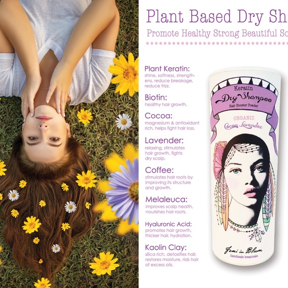 Plant Based Dry Shampoo Hair Booster Powder Organic / Urban Eco Beauty - Picture 11 of 14